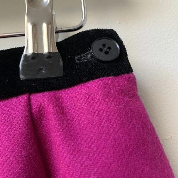 Vintage 90s wool blend pink pencil skirt w26” - Picture 5 of 12